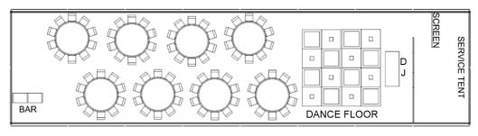 marquee plan view