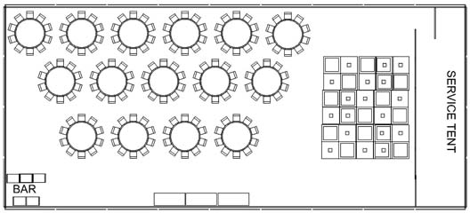 marquee plan view